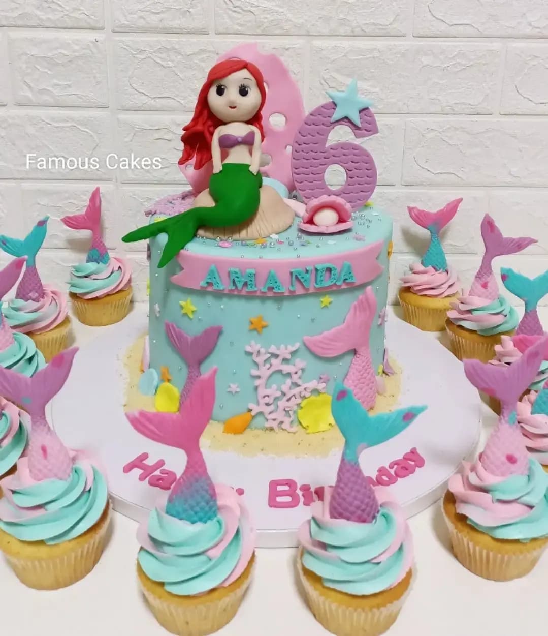 Ariel Cake