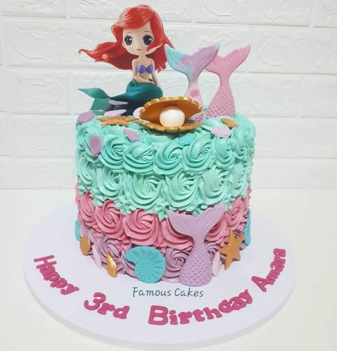 Ariel Cake