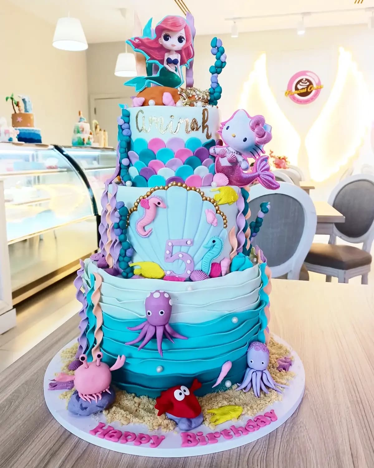 Ariel Cake