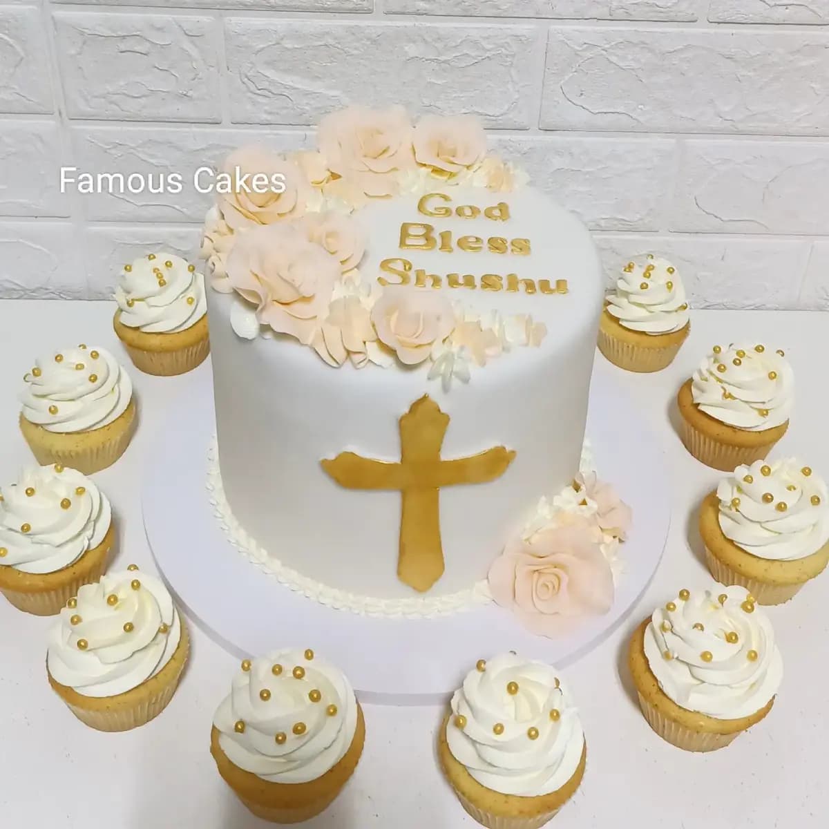 Baptism Cake