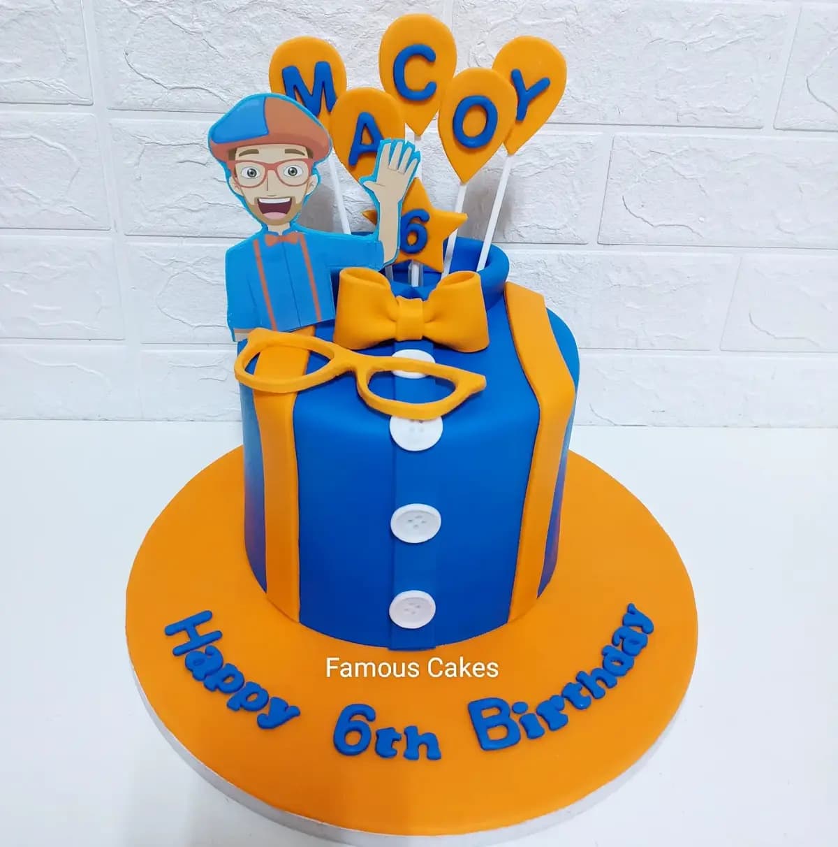 Blippi Cake