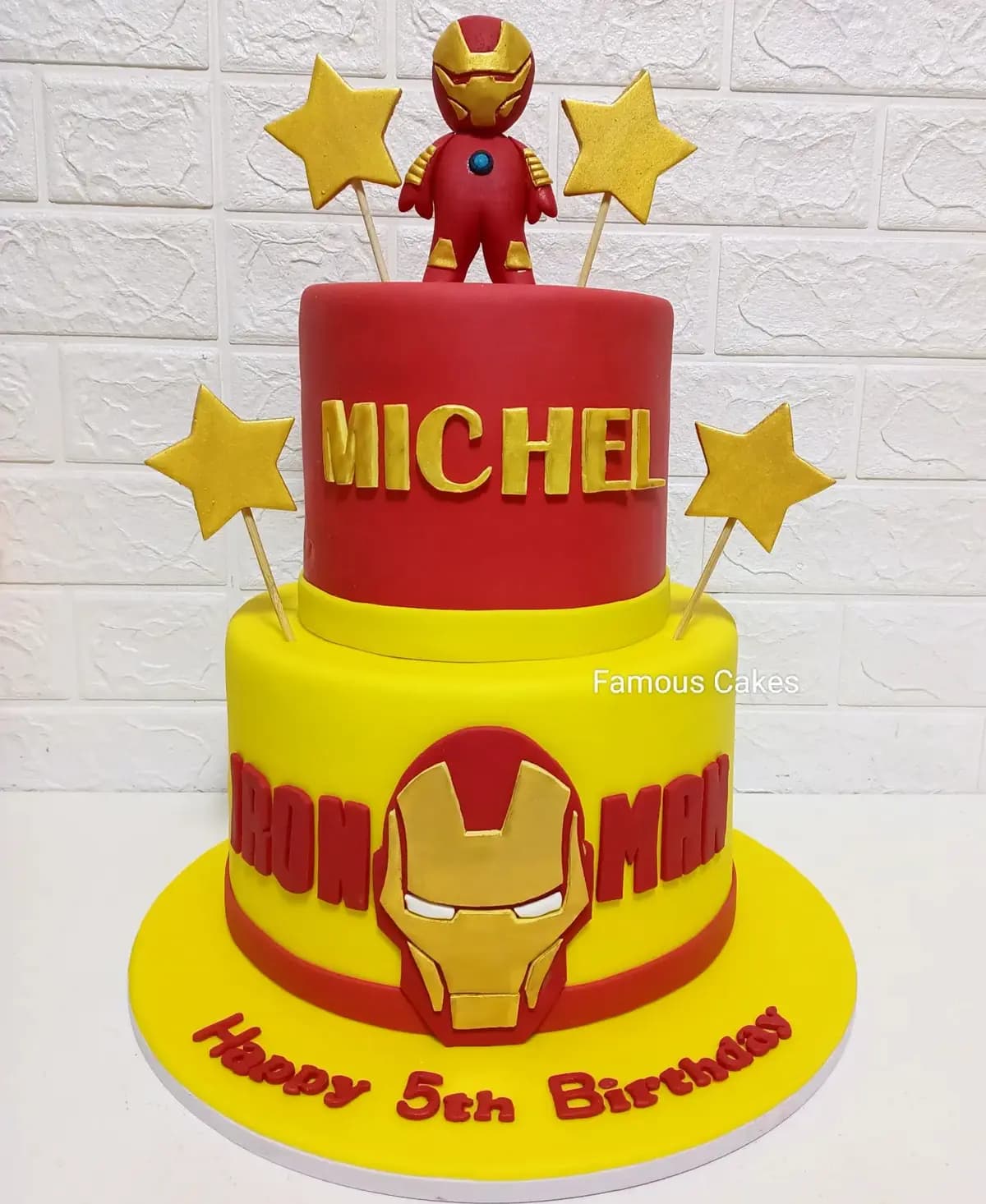 Iron Man Cake