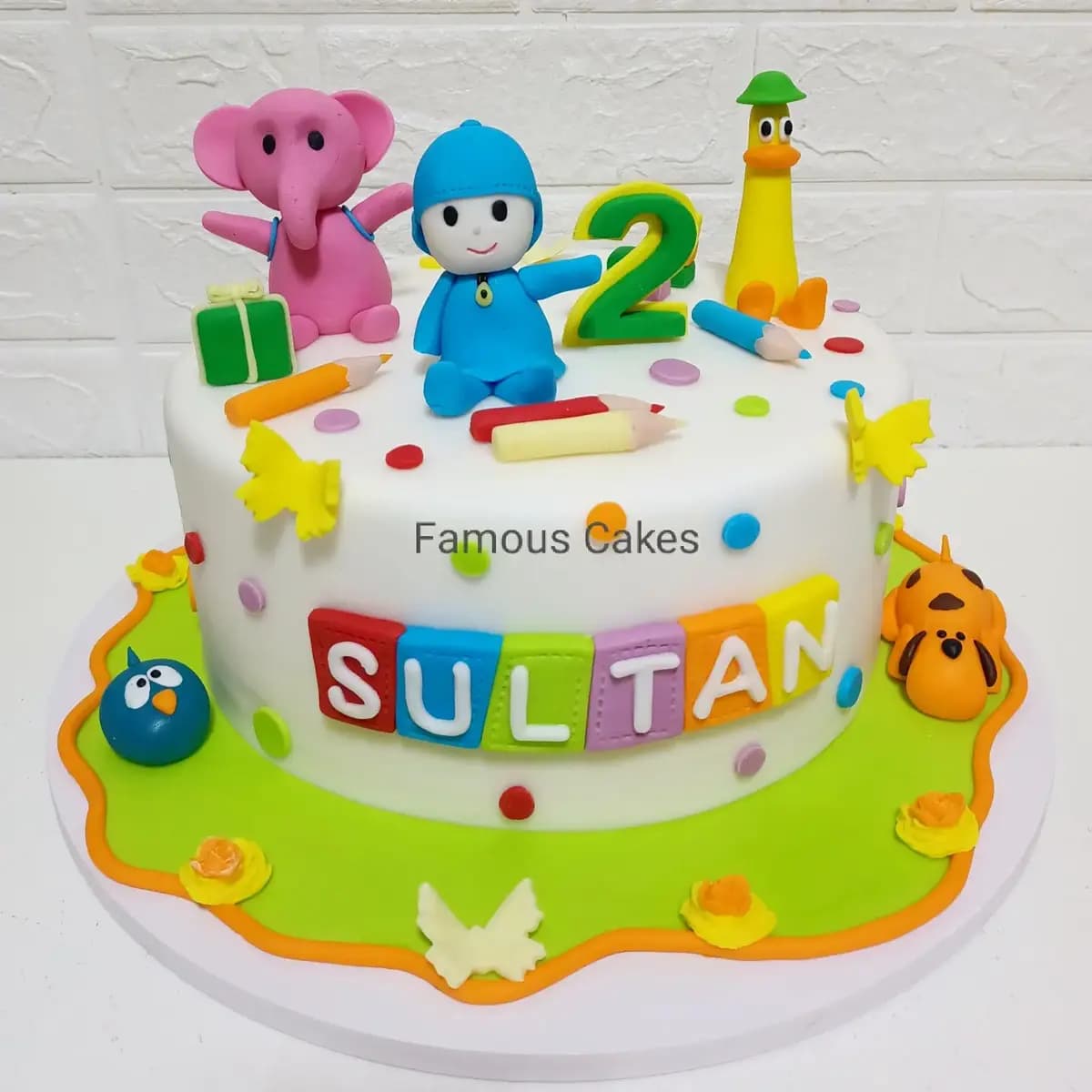 Pocoyo Cake