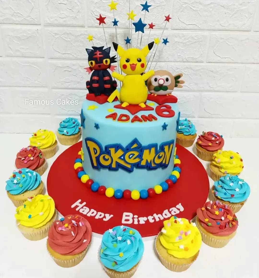 Pokemon Cake