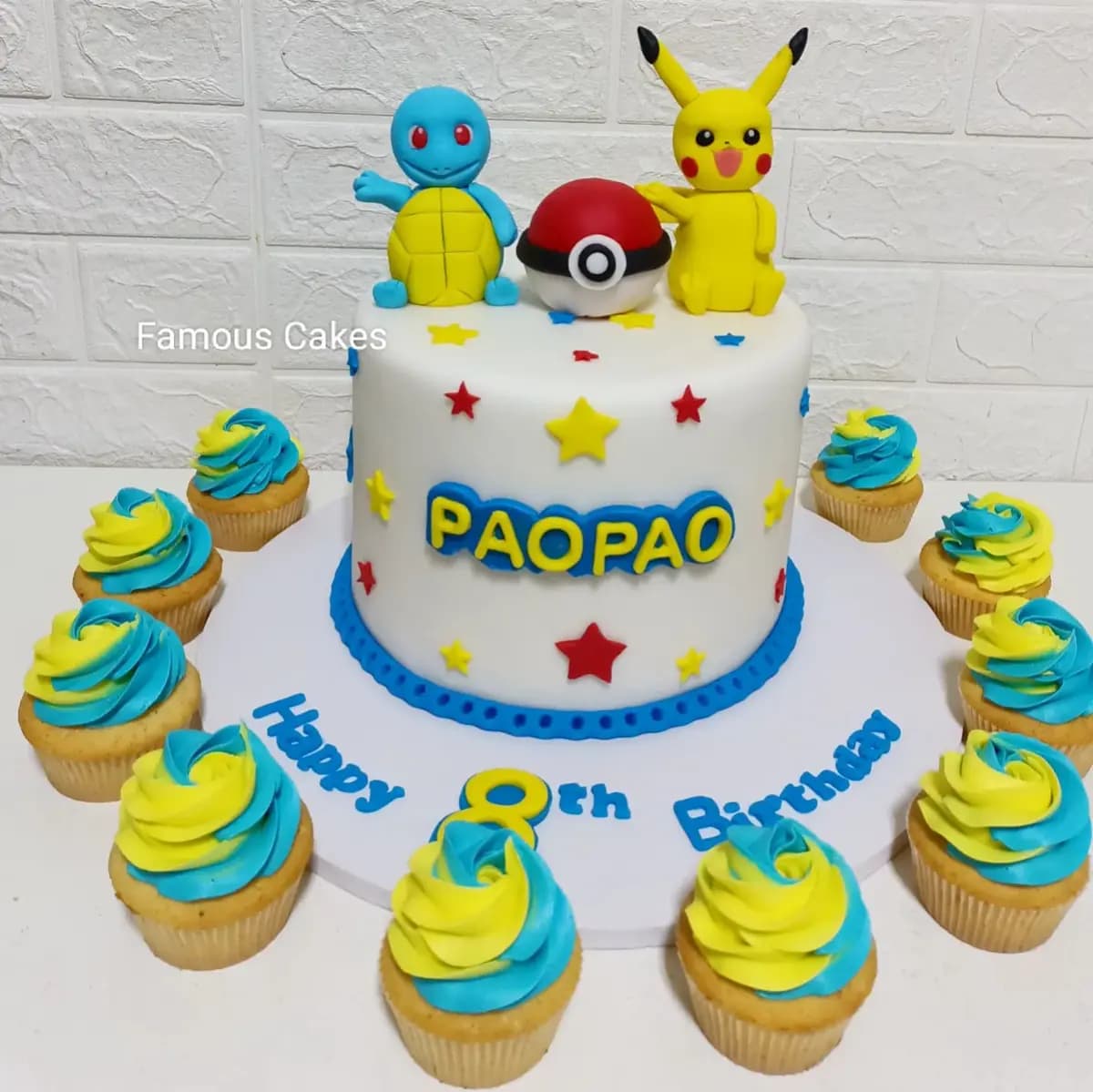 Pokemon Cake