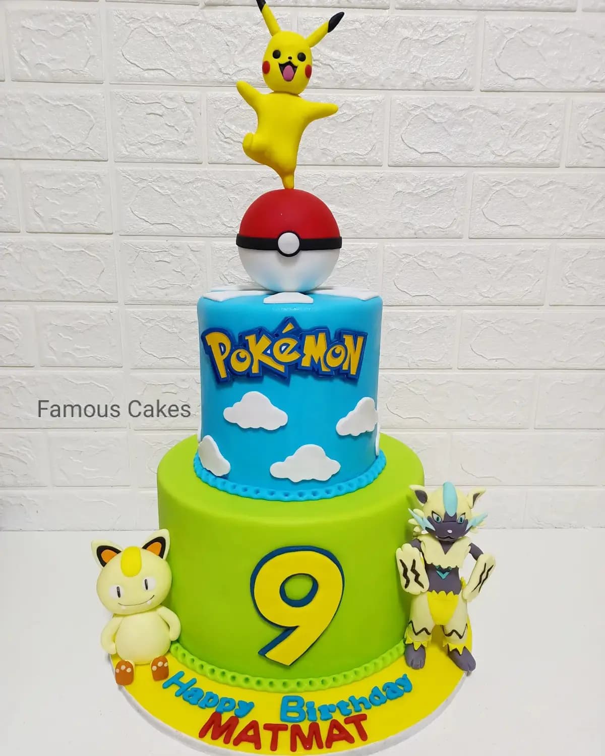 Pokemon Cake